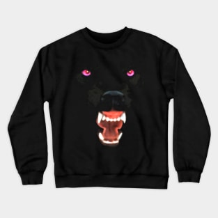 Black Wolf Crewneck Sweatshirt